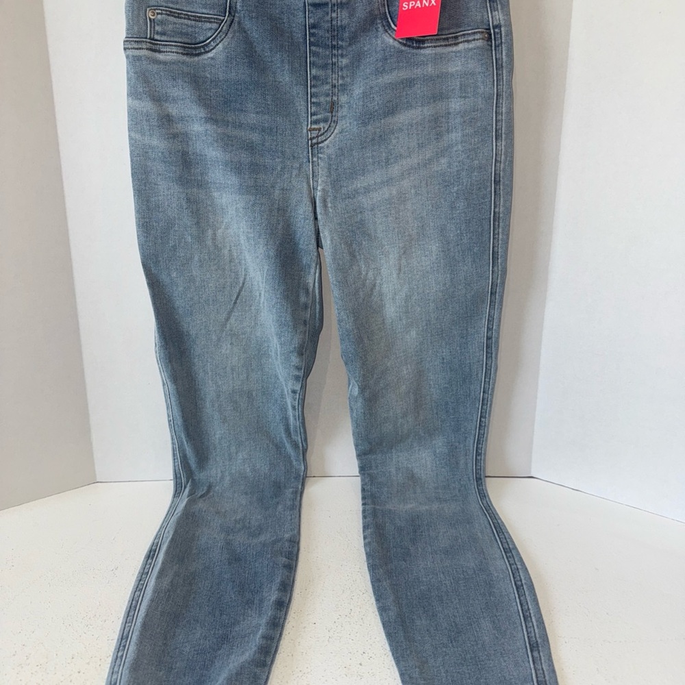 SPANX Women's Blue Skinny Jeans